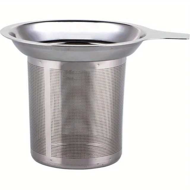 Premium stainless steel tea filter with fine sieve for precise lugging and smooth pouring