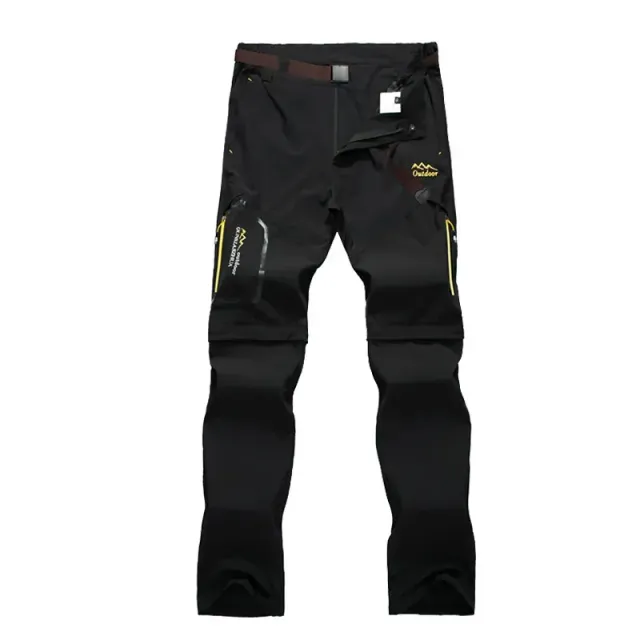 Men's ultralight cargo trousers with detachable legs