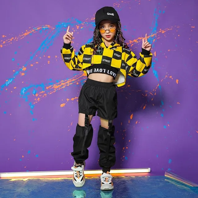 Girl's stylish hip hop set