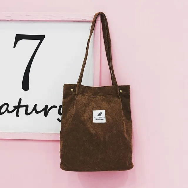 Moderná jednofarebná originálna plátenná taška na nákupy alebo podujatia - rôzne farby