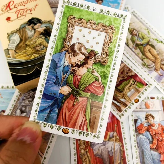 Romantikus tarot kártyák 78 k