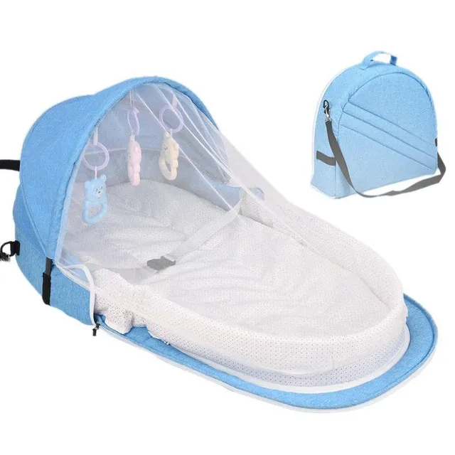 Children's travel couch with JU210 net - more colors