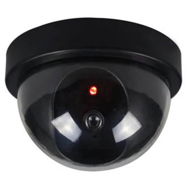 Imitation security camera with red light