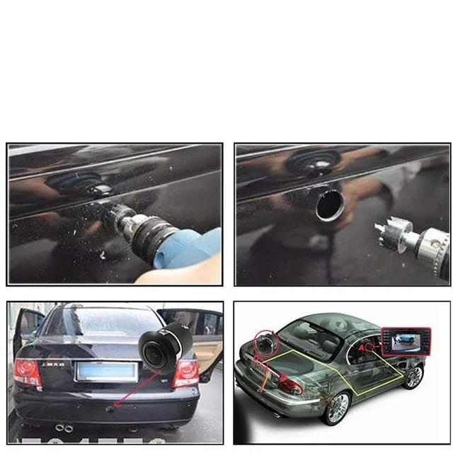 Széles szögű autó parkoló kamera