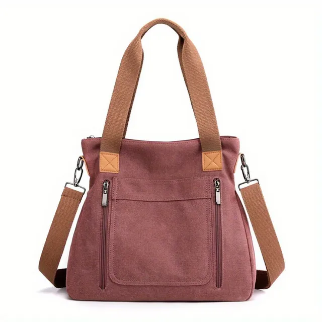 Durable lightweight crossbody bag, practical everyday bag for work