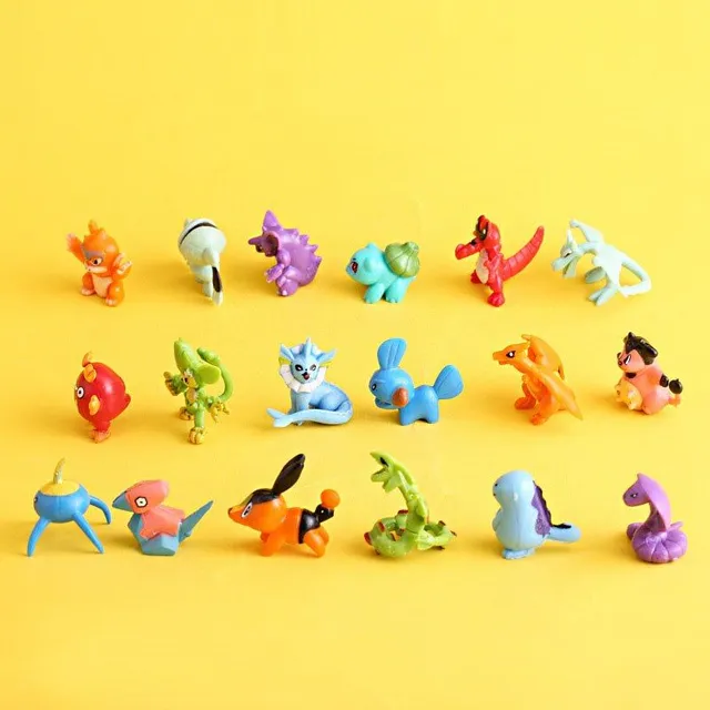 Pokémon Action Figure Set - 24 pcs