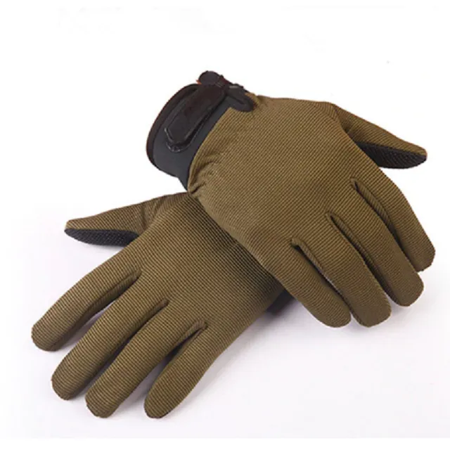 Men's motorcycle gloves army style - 3 colors