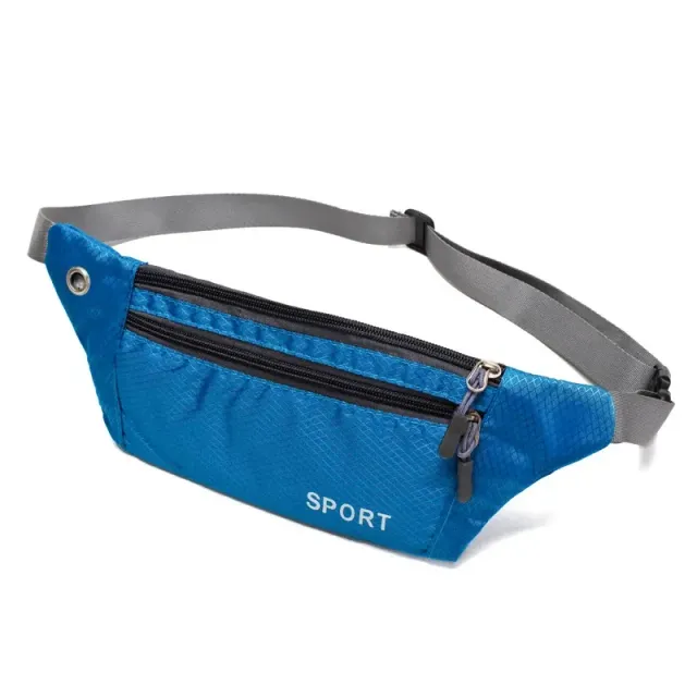 Men's lumbar bag over the shoulder in the shape of a banana for water sports