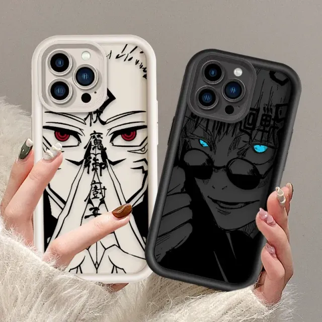 Cover for iPhone phones with themes of anime characters from favourite manga comics