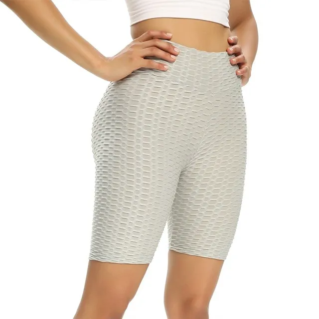 Women's sexy legging shorts with pushup appearance