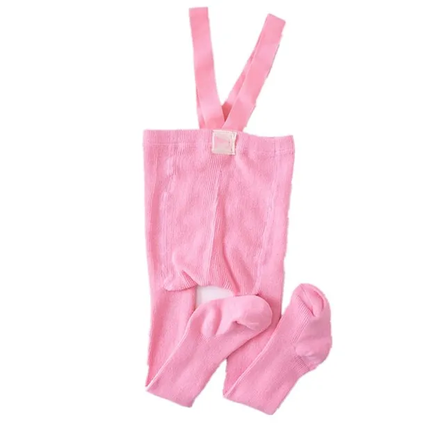 Children's tights with suspenders