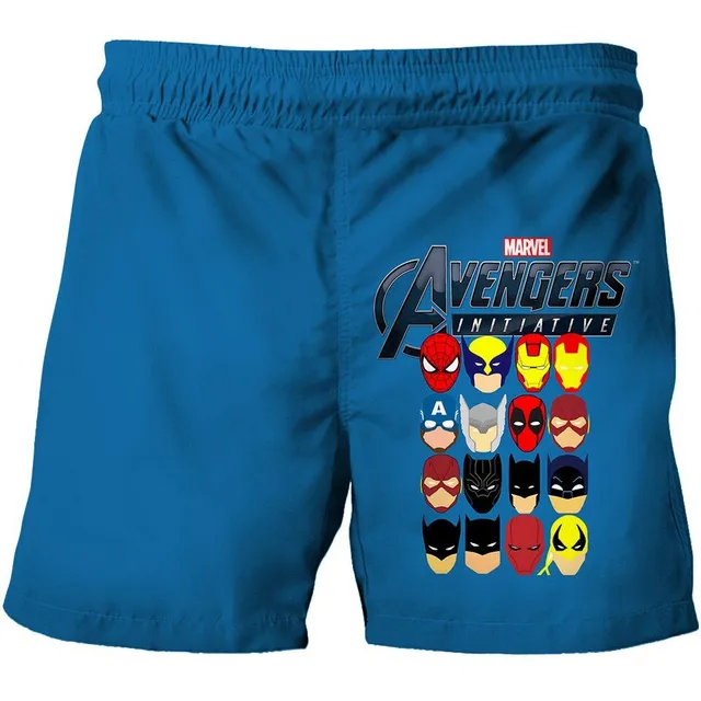 Moderné pohodlné šortky pre deti s populárnymi superhrdinami Marvel Berg