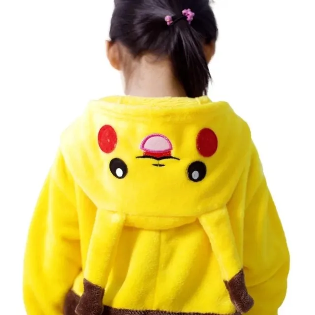 Detský moderný kostým s motívom Pokémonov - Pikachu