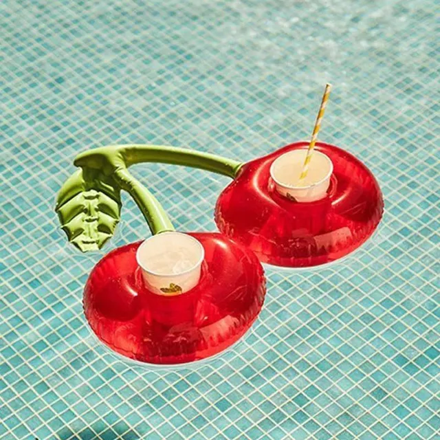Inflatable cup holder for the pool Mi987 - cherries