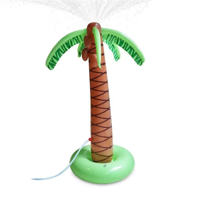 Nadmuchiwany zraszacz wodny w kształcie palmy