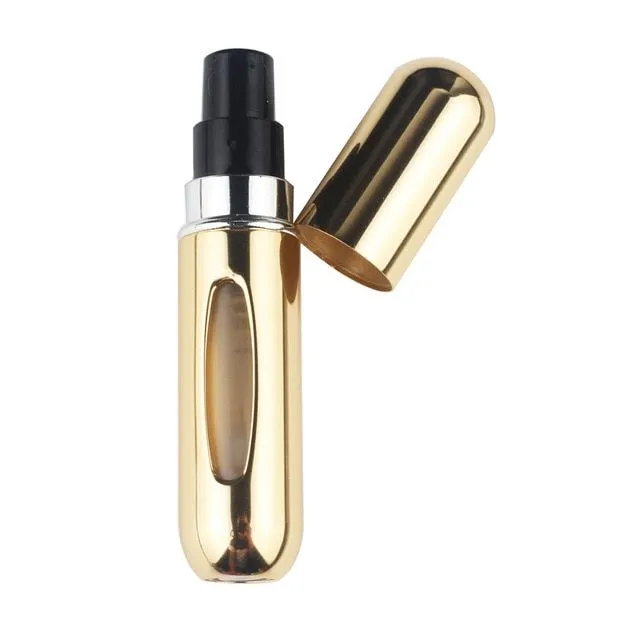 Refillable mini perfume bottle