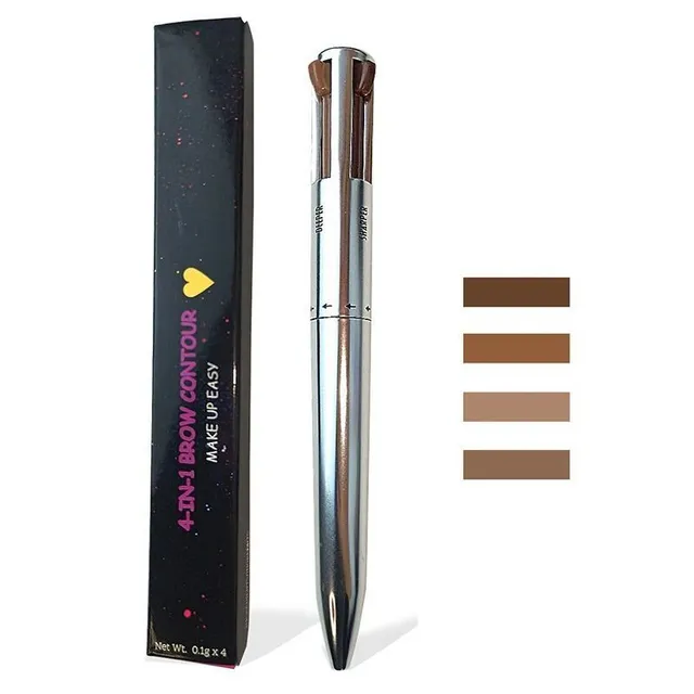 Praktyczny ołówek kosmetyczny 4v1 - kilka wariantów