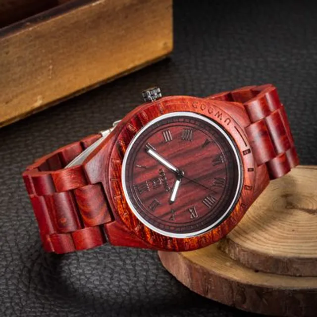 Ceasuri de lemn elegante pentru bărbați