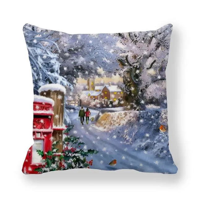 Christmas pillowcase C612