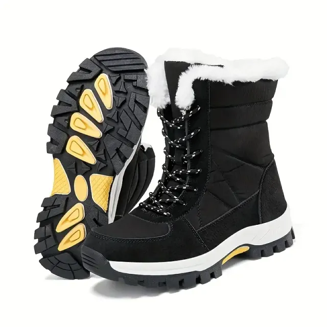 Thermal Boots Do Snow With Fleece lining, Waterproof Waterproof Outdoor Boots Do Tickle Resistant Against Worth