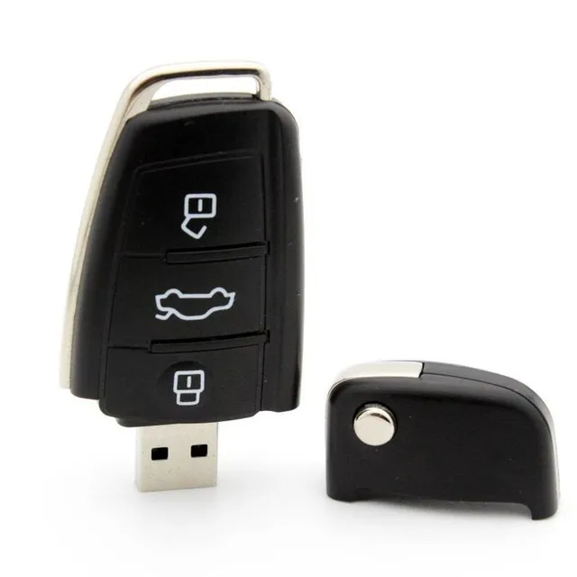 USB flash drive autókulcsokkal