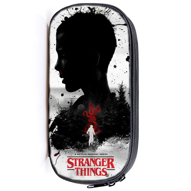 Stranger Things pencil case for school and office supplies