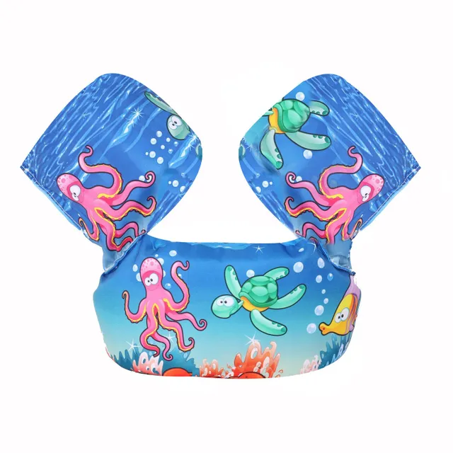 Children's swimming vests in original design, with beautiful prints