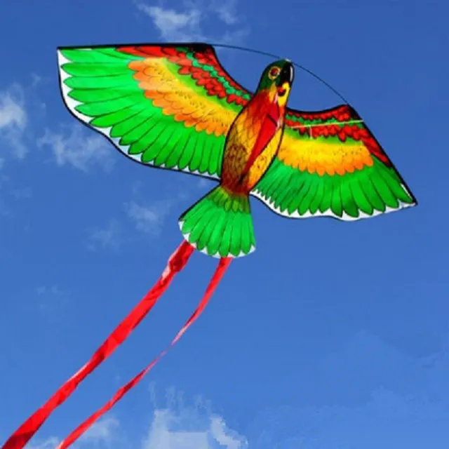 Flying parrot-shaped kite - 3 colours