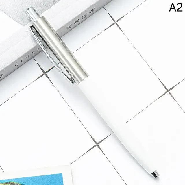 Colorful classic ballpoint pen for students and offices