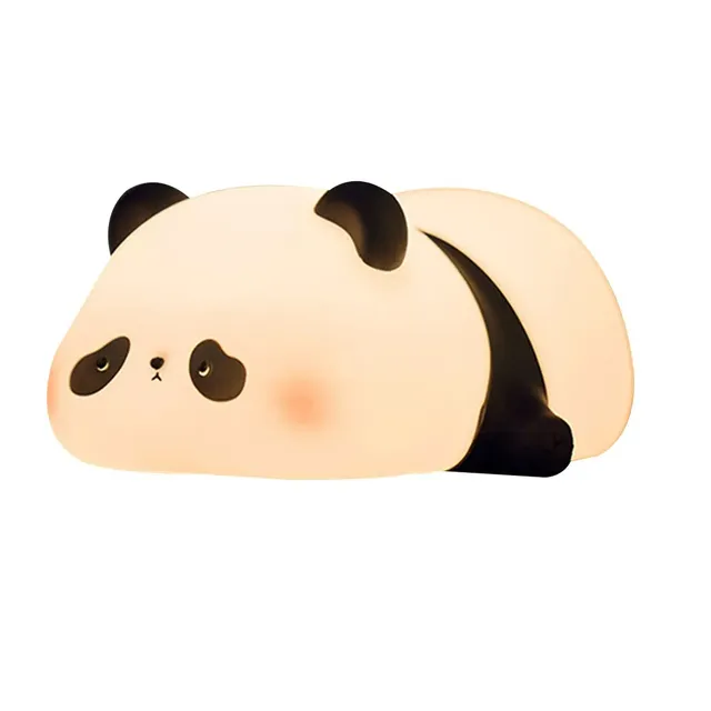 Silicone night lamp in the shape of a panda bear