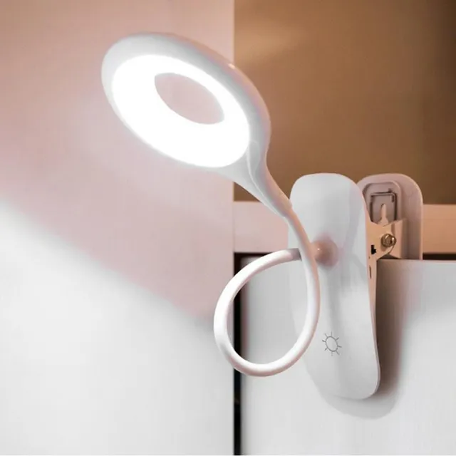 Rugalmas csíptethető LED asztali lámpa