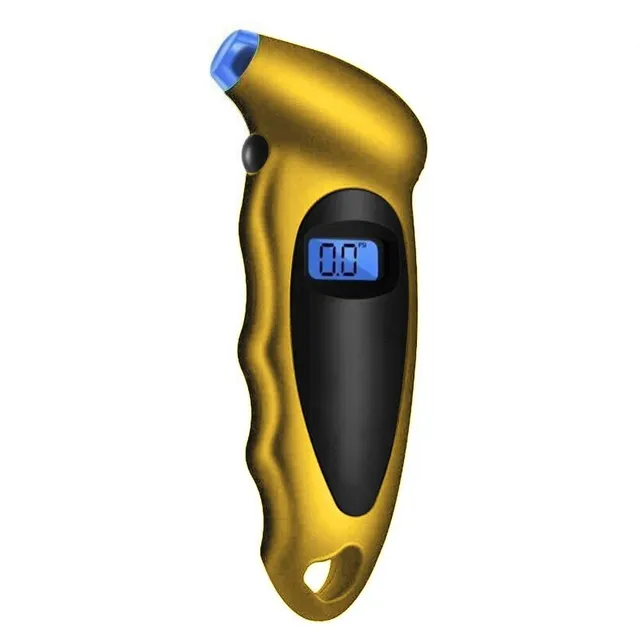 Digital tyre pressure meter with LCD