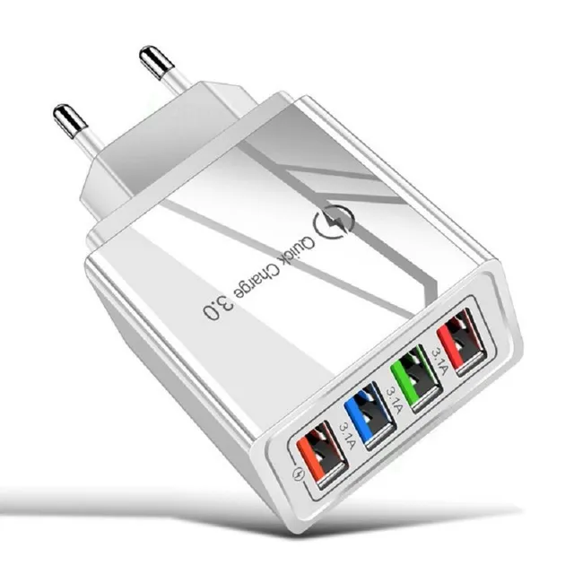 Quick Charging Adapter 4 USB ports