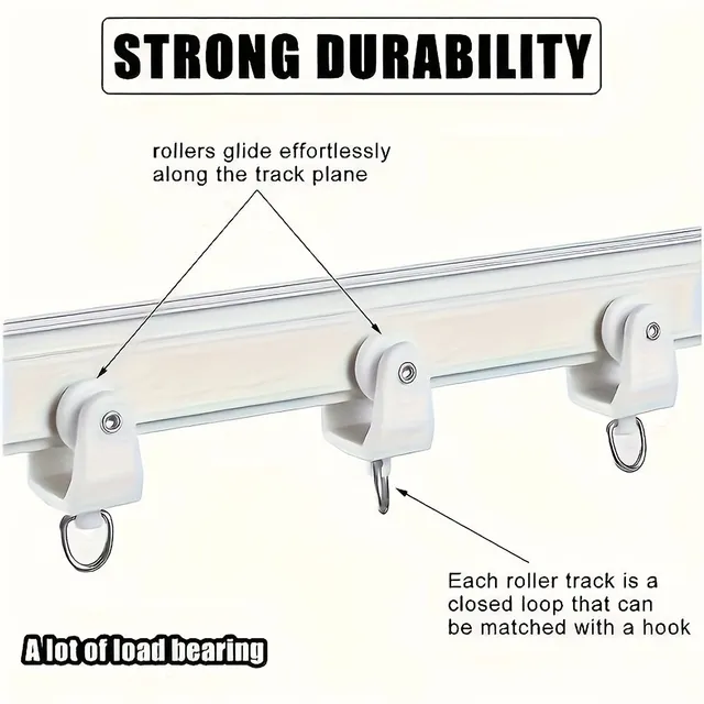 Bendable shower curtain rail, side mounted 2in1 double fixed/straight dual purpose rail