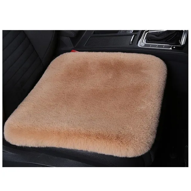 Plush car seat cushion - various colours