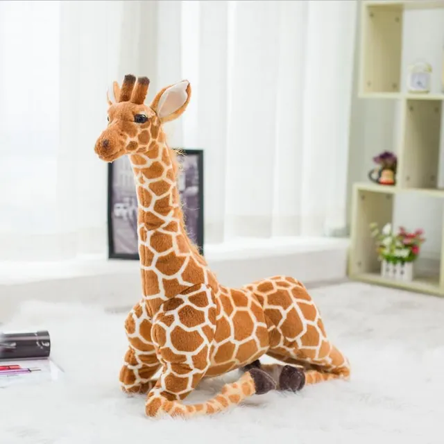 Giraffe en peluche géante de luxe pour enfants