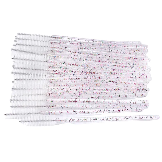 Eyebrow brushes and eyelashes 50 pcs