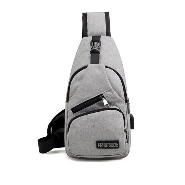 Backpack with USB charger