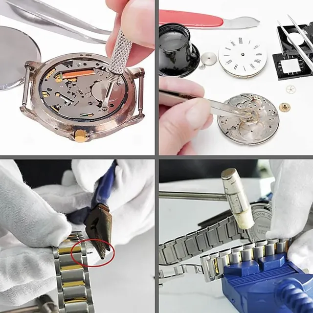 Tools for repairing watches and small instruments