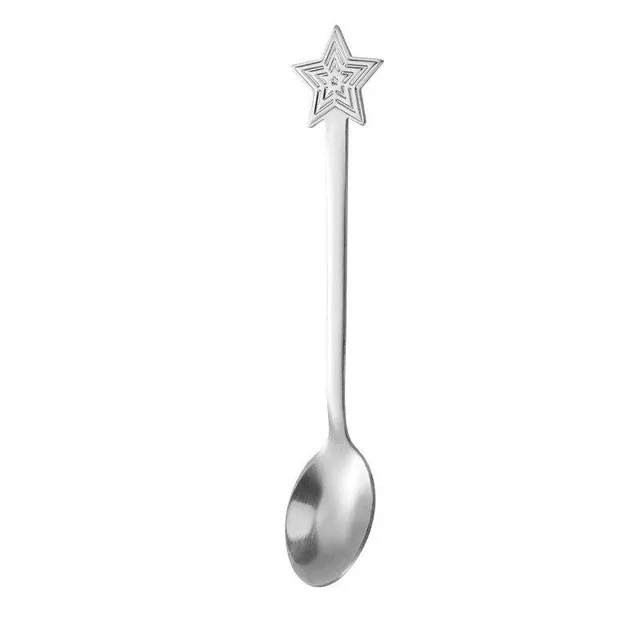 Beautiful modern Christmas teaspoons - different kinds