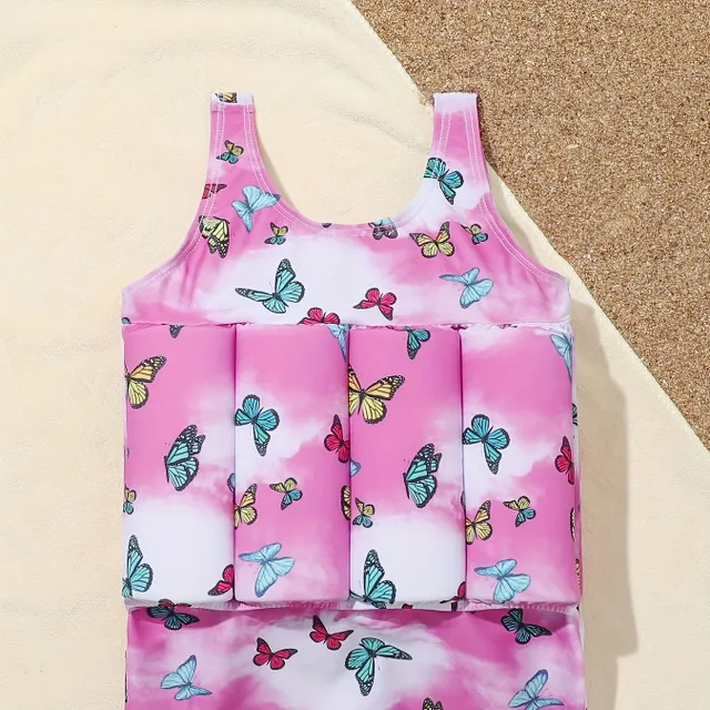 Professional children's swim suit with lift