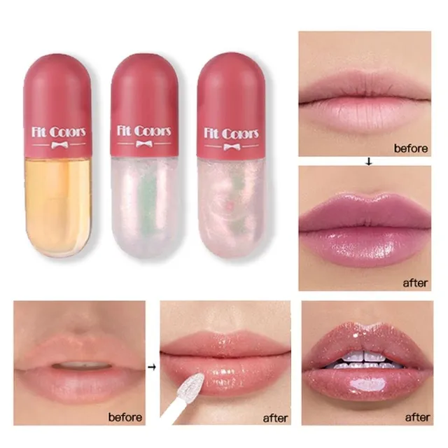 Set de balsamuri cristaline pentru buze Lip Gloss