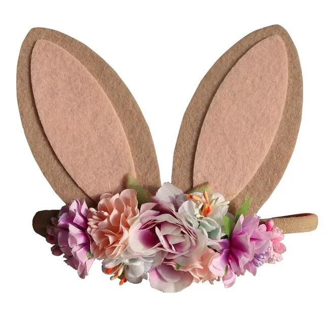 Headband for children with rabbit ears