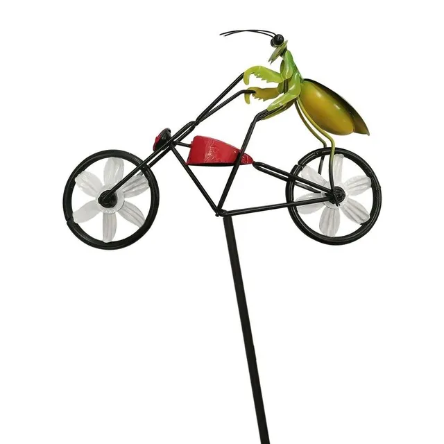 Garden Stitching Decoration Bike