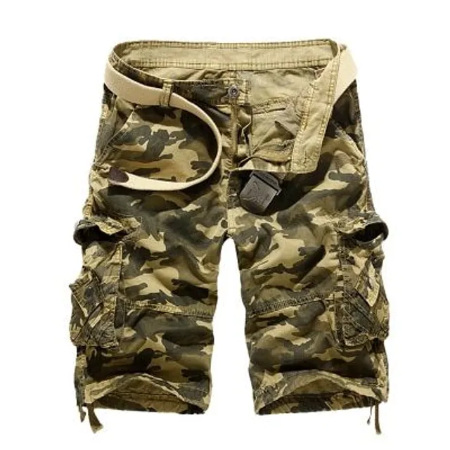 Pantaloni scurți camuflaj pentru bărbați