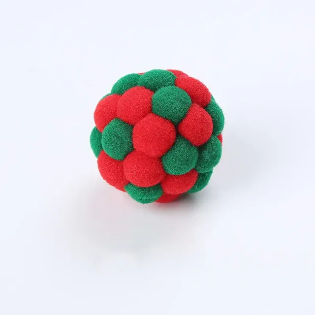 Handmade cheerful balls for cats - accessories for pets