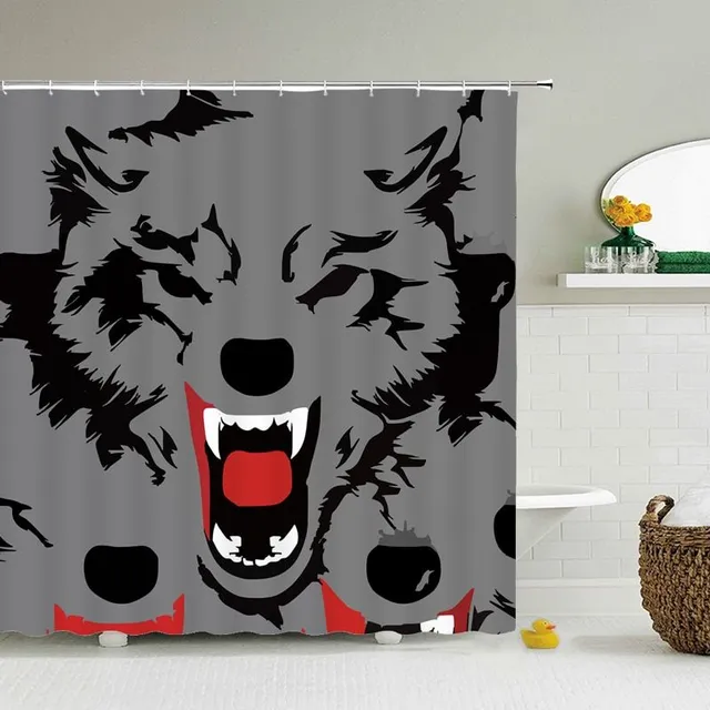 Funny shower curtain