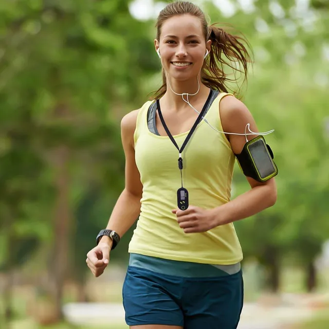 3D Digital mini pedometer