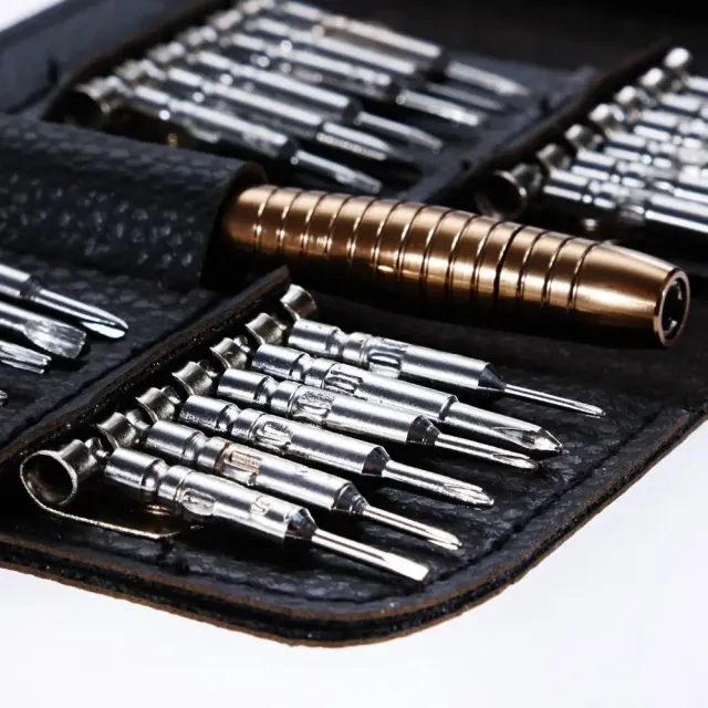 Miniature set 25 in 1 precision screwdrivers