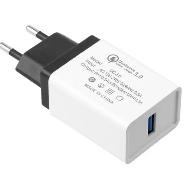 Adaptor USB de încărcare rapidă - 3 culori